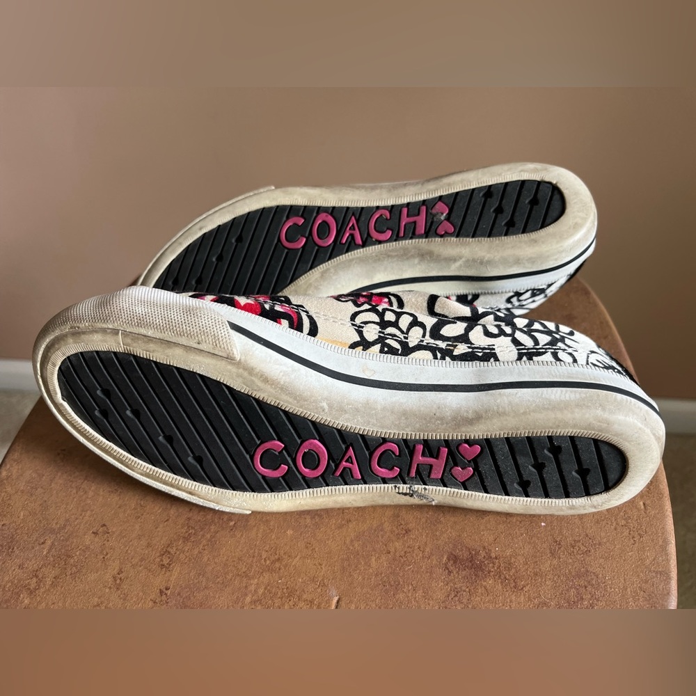 COACH POPPI SNEAKERS SIZE 6 - Picture 4 of 6
